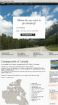 Mobile Screenshot of campgroundsofcanada.com
